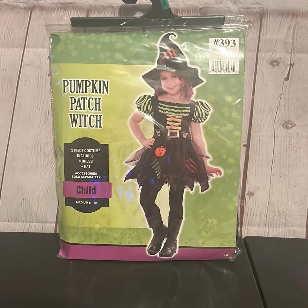 Pumpkin Patch Witch Medium 8-10
